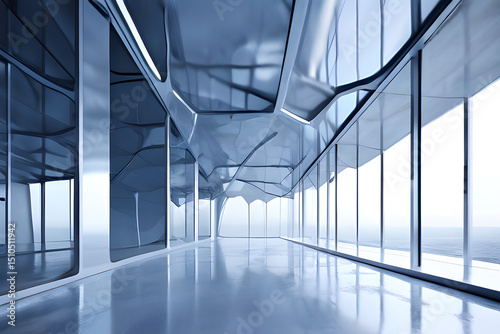 escalator in business center