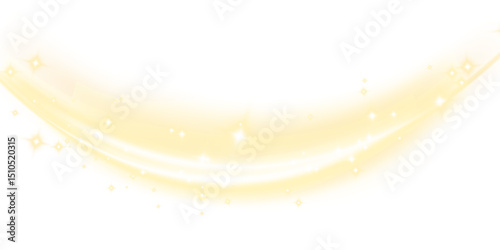 Png yellow light effect reflections, neon illumination in yellow colors. Bright light lens. Png spotlight spark. Stadium Lighting. Sunlight, Shiny stars, glowing sparks. Vector