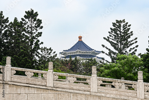 Chiang Kai Shek ceiling view from National Theatre and Concert Hall