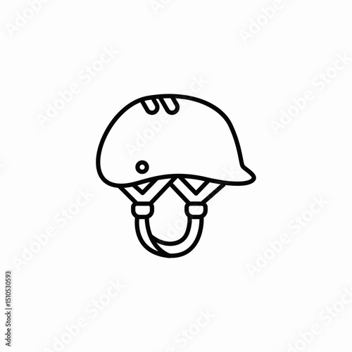 safety helmet icon sign vector