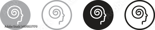 Metaphor bipolar disorder mind mental. Double face. Split personality. Concept mood disorder. Psychology.
