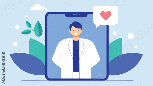 Online doctor appointment virtual healthcare consultation medical advice