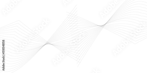 Abstract vector background with black wavy lines. EPS10