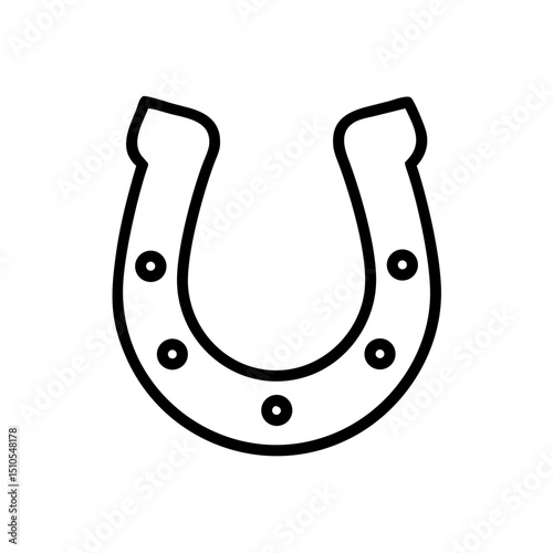 horse shoe icon