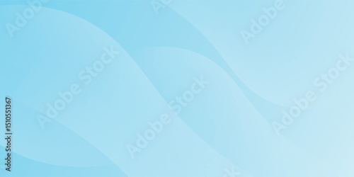 Soft blue abstract background with overlapping transparent circles. Modern and minimal design for creative and digital projects
