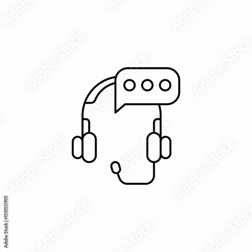 hotline call icon sign vector