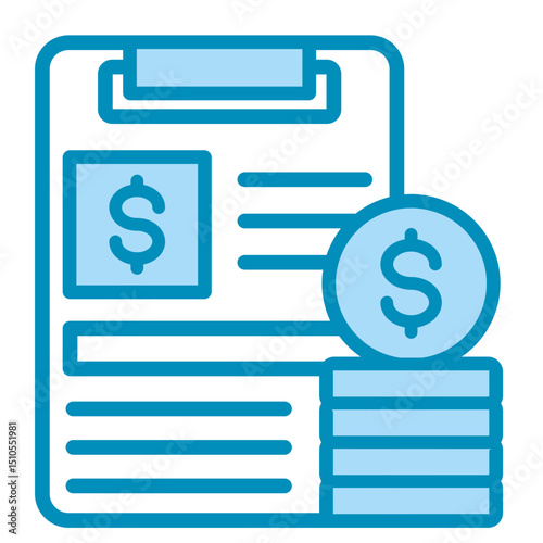 General Ledger  Icon Element For Design	