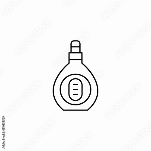 sauce bottle icon sign vector