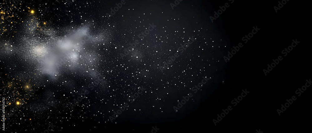 Fototapeta premium Abstract Cosmic Nebula Design