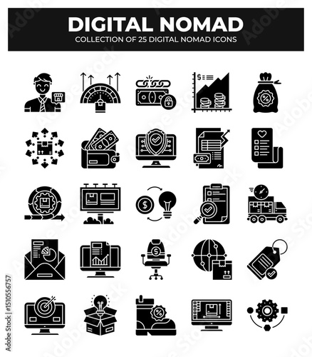 Digital Nomad Icons: Ultimate Guide to Remote Work and Online Business