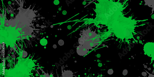 Colorful painted background. Splatter Brush Stroke Surface. Watercolor Endless. Incredible modern design.  Colorful particles, abstract graphics. Bright watercolor stains on a dark.