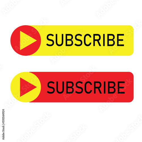 follow channel icon vector illustration