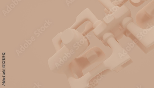 Fototapeta Naklejka Na Ścianę i Meble -  3d Abstract Design