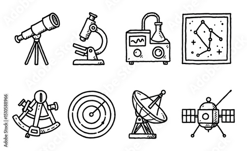 Scientific Instruments Icons