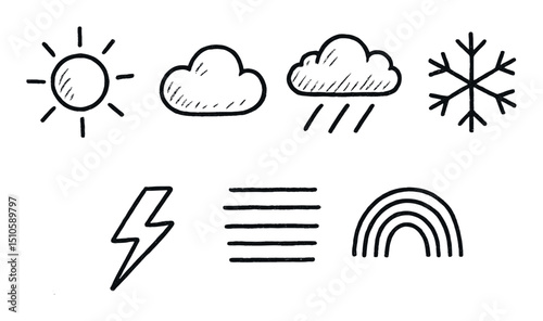Weather Emoji Sketches