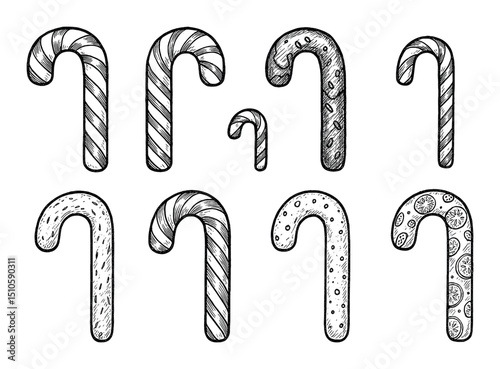 Candy Cane Icons
