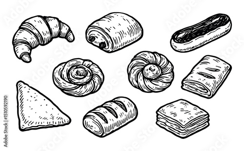 Pastry Icons Sketch