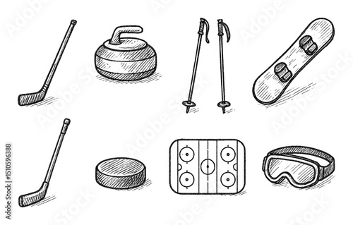 Winter Sports Icons