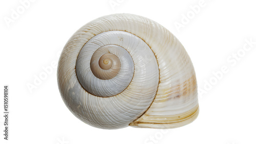 Detailed Snail Shell Close-Up