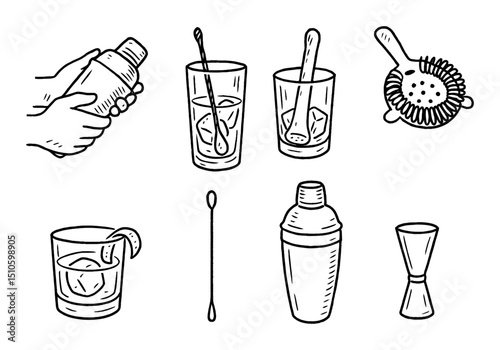 Cocktail Tool Sketches