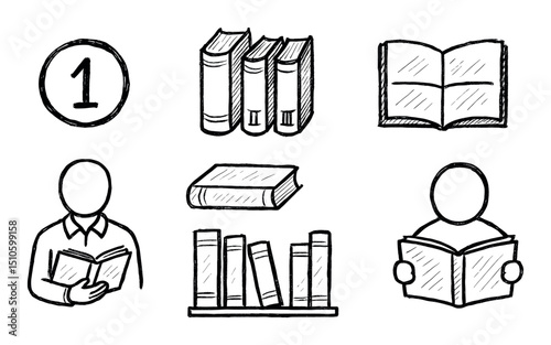 Hand-Drawn Icon Set