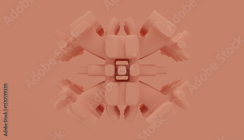 Fototapeta Naklejka Na Ścianę i Meble -  3d Abstract Design
