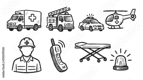Emergency Vehicle Icons