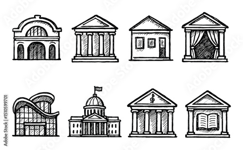 Cultural Landmark Icons