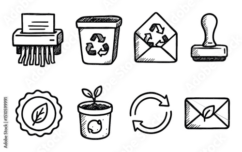 Eco-Friendly Icon Set