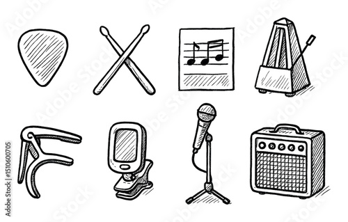 Musical Instrument Icons