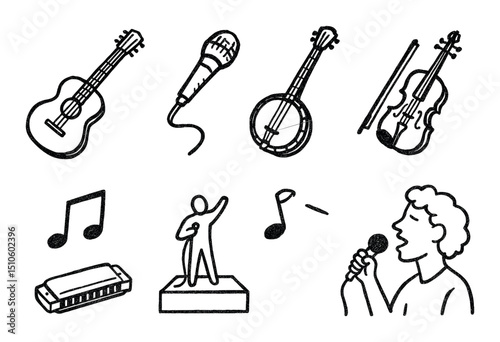 Musical Instrument Icons