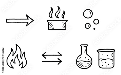 Chemical Icon Sketches