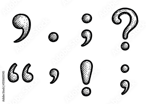 Punctuation Icon Set
