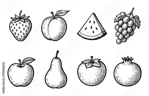 Fruit Icon Set