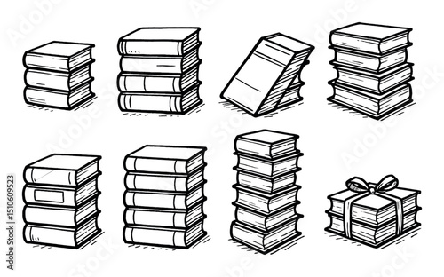 Hand-Drawn Icon Stacks
