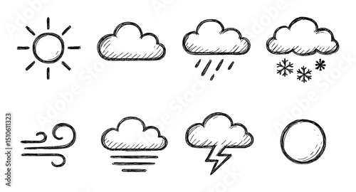 Weather Sketch Icons