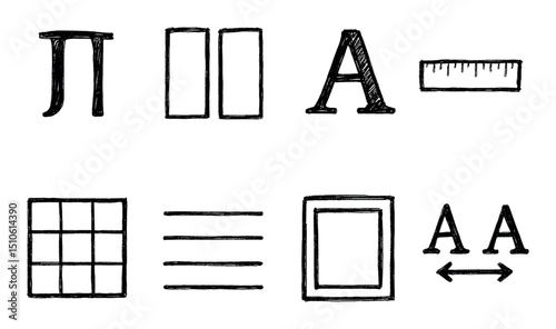 Hand-Drawn Icon Set
