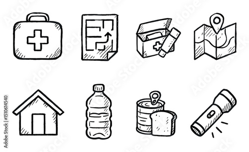 Emergency Preparedness Icons