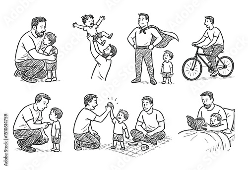 Father-Child Icon Collection