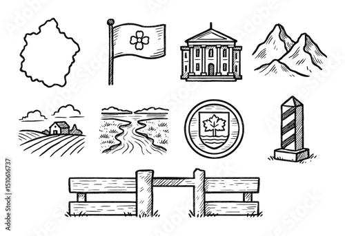 Provincial Icons Sketch