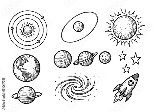 Celestial Icon Sketches