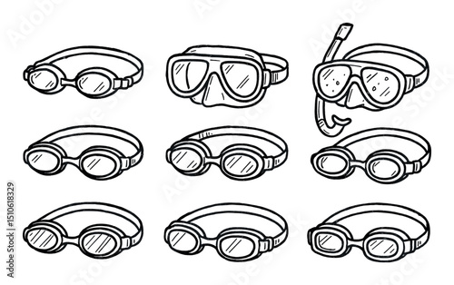 Goggle Icon Sketches