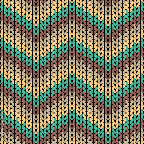 Knitted background pattern wallpaper knitting decorative print handmade textile knitting handiwork