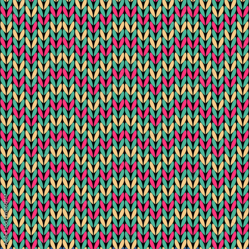 Knitted background pattern wallpaper knitting decorative print handmade textile knitting handiwork