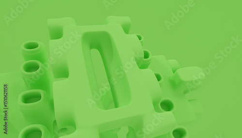 Fototapeta Naklejka Na Ścianę i Meble -  3d Abstract Design