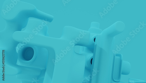 Fototapeta Naklejka Na Ścianę i Meble -  3d Abstract Design