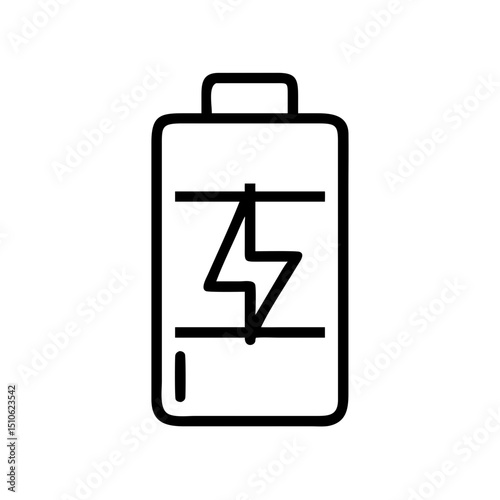 battery charge power level icon design