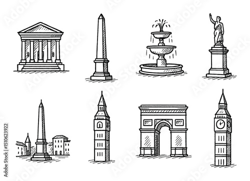 Hand-Drawn Icon Set