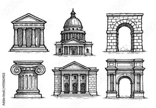 Classical Architecture Icons