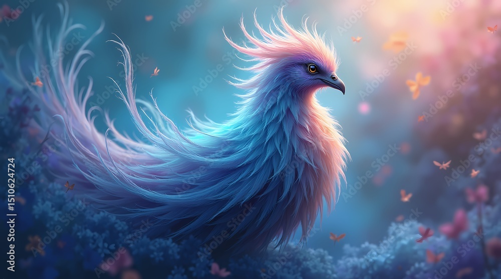 Fototapeta premium rooster in the snow